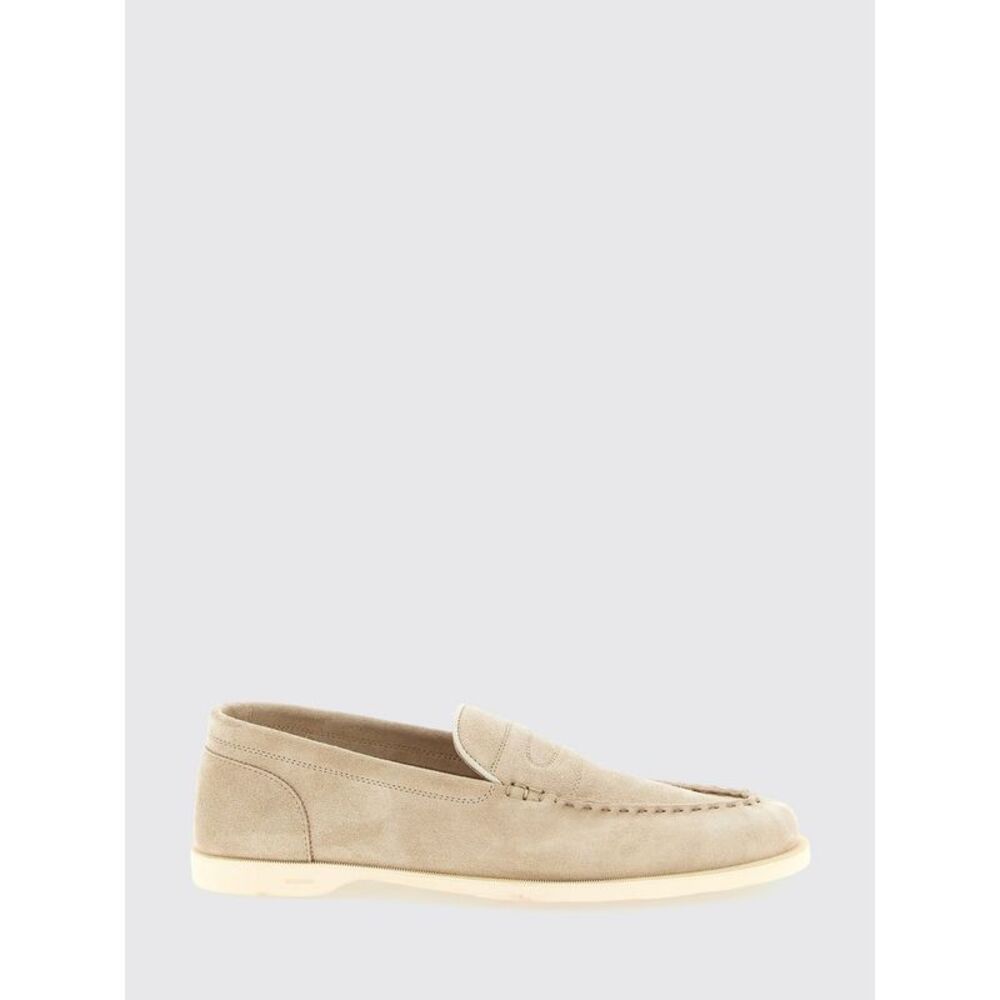 John Lobb Loafers Men Beige